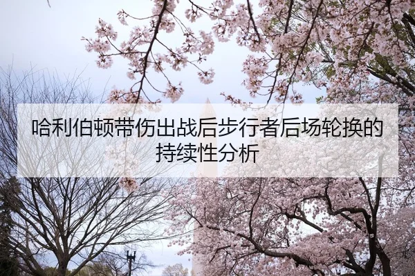 哈利伯顿带伤出战后步行者后场轮换的持续性分析